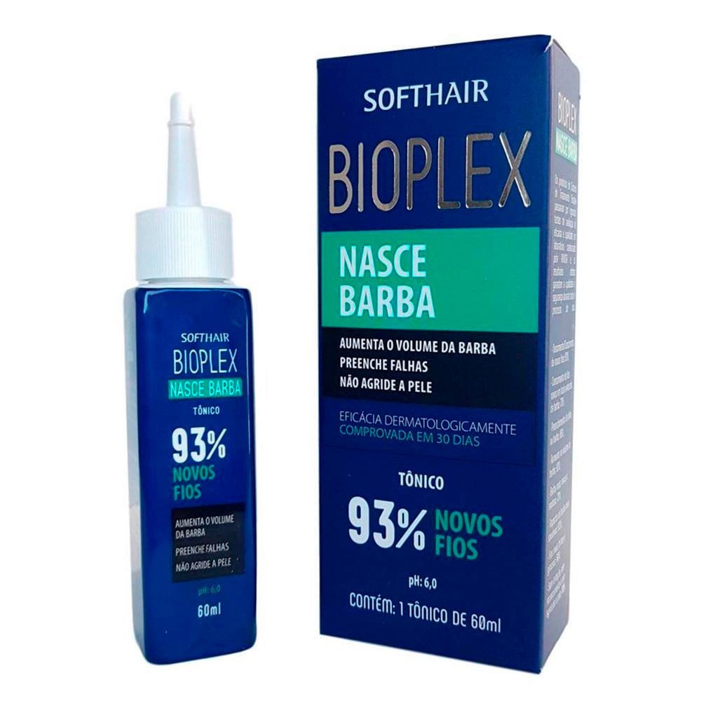 Nasce Barba: Tônico Softhair Bioplex 60ml