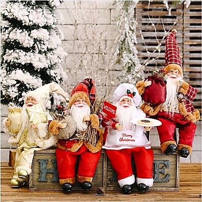Papai Noel Sem Rosto: Decore sua Casa para o Natal!