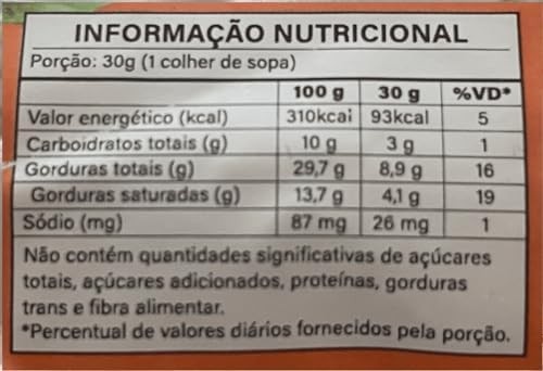 NatuCheese, Queijo Vegetal Tipo Requeijão Cheddar NatuCheese 400g
