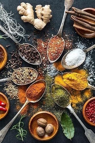 Kit com 17 Temperos e Condimentos Naturais | Pimenta, Caldos, Especiarias, Ervas Secas – Ideal para Culinária do Dia a Dia