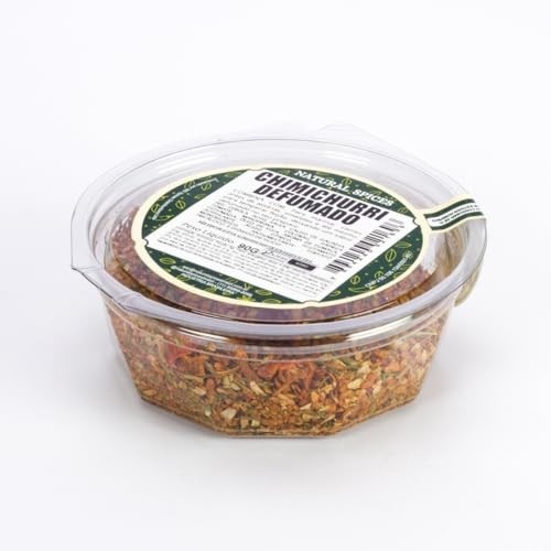 Chimichurri Defumado 90 g – Tempero Natural, Aromático e Versátil em Pote Hermético - Natural Spices