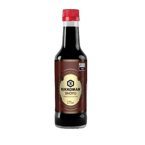 Molho Shoyu Kikkoman Fermentação Natural 275 Ml Uni