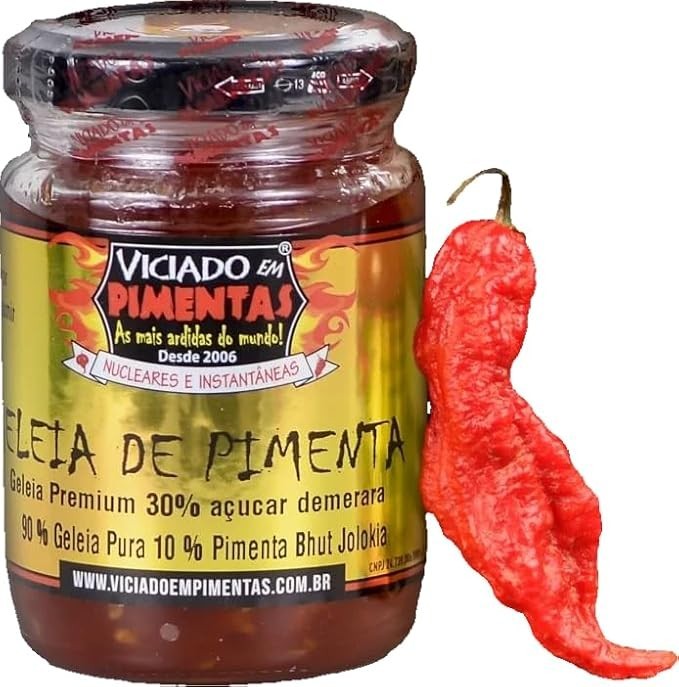 Geleia De Pimenta Premium Gourmet Orgânico Natural
