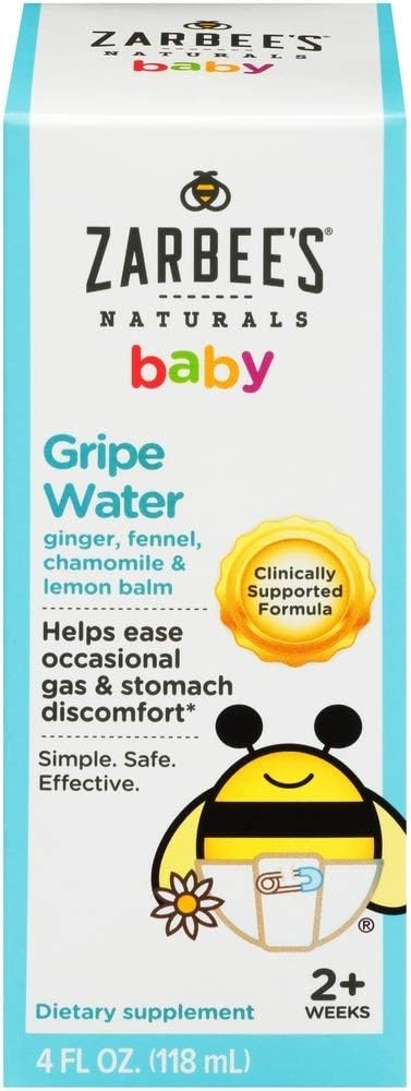 Gripe Water Naturals Baby 118ml Zarbee's
