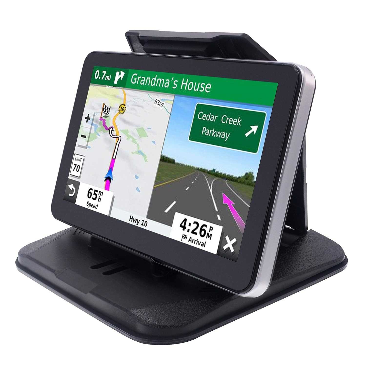 Suporte Universal iSaddle para GPS, Celular e Tablet - Navegação Segura no Painel