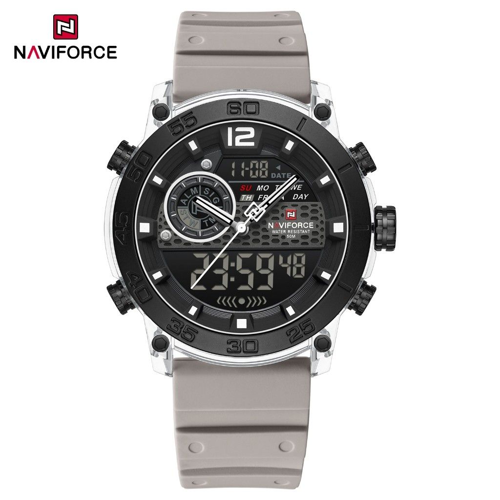 NAVIFORCE 6104: Relógio Masculino Elegante e Multifuncional