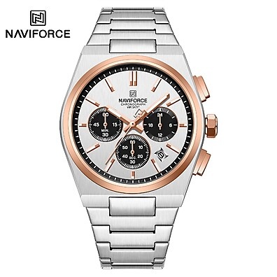 NAVIFORCE 8048: Elegância e Calendário