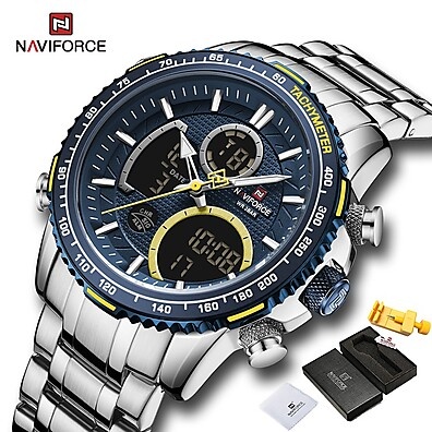 NAVIFORCE 9182: O Relógio Multifuncional para Homens