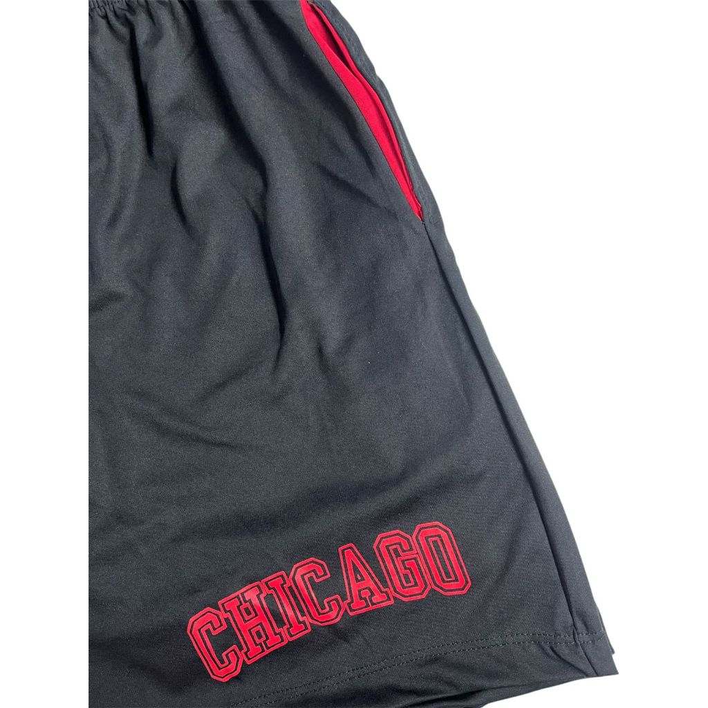 Short Masculino Estampado para Academia e Esportes – Com Bolso e Estilo NBA