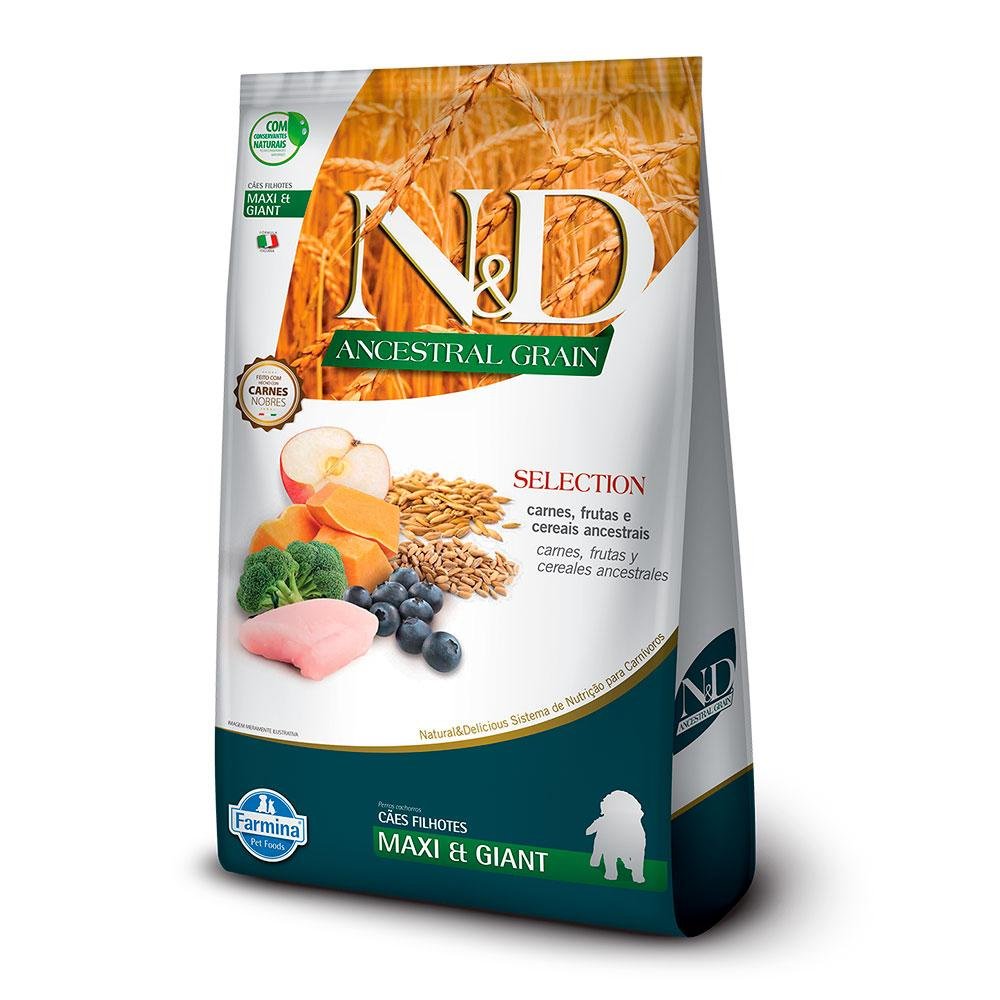 N&D Ancestral Filhote Maxi: Nutrição Premium!