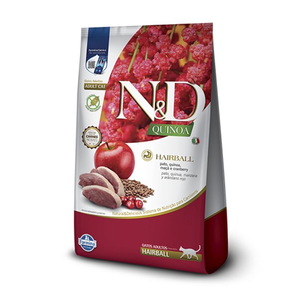N&D Quinoa Gatos: Fim das Bolas de Pelo!