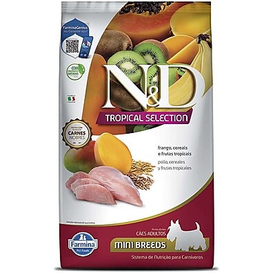 N&D Tropical: Ração Mini Adulto Frango 2.5kg