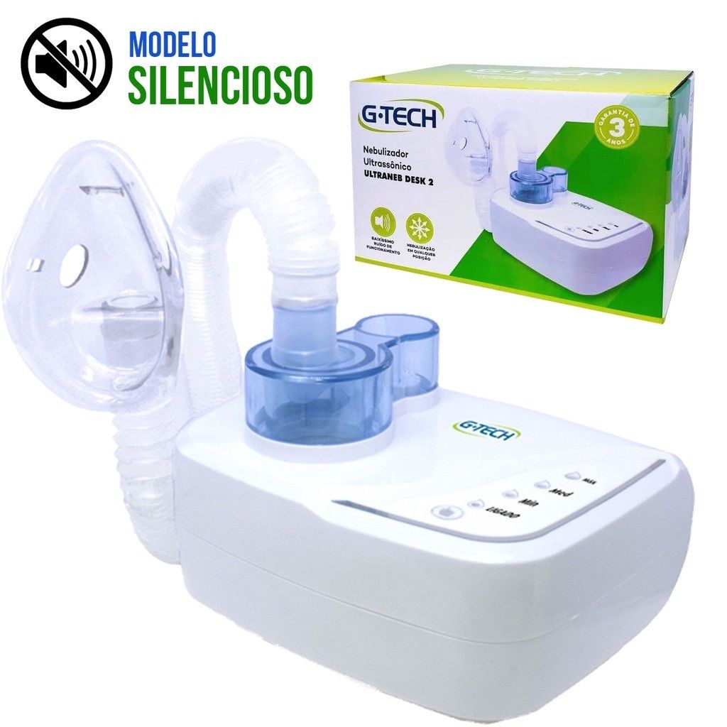 Nebulizador Ultrassônico G-Tech: Alívio Silencioso