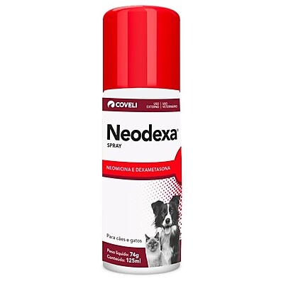 Neodexa Spray: Alívio Rápido para Feridas em Cães e Gatos