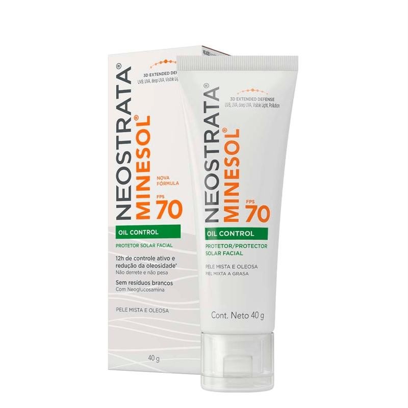 Neostrata Minesol Oil Control FPS70: Pele Seca o Dia Todo!
