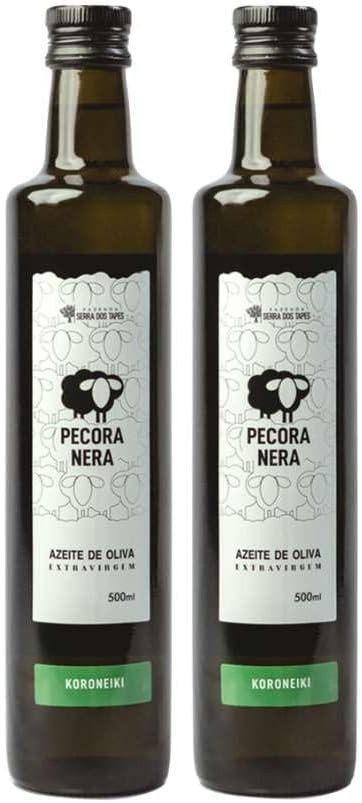 Azeite de Oliva Extra Virgem Pecora Nera Koroneiki 2x500ml