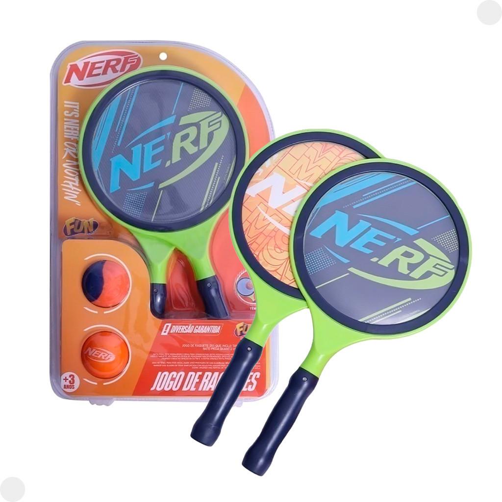 Nerf Padel: Jogo de Raquetes e Bolinhas para Toda Família!