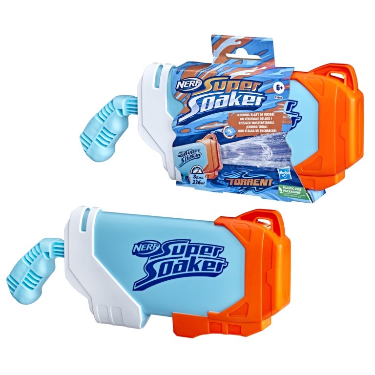 Nerf Super Soaker Torrent: A Pistola d'Água Definitiva!