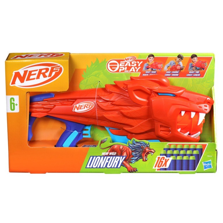 Nerf Wild Lion Fury: Lançador Radical!