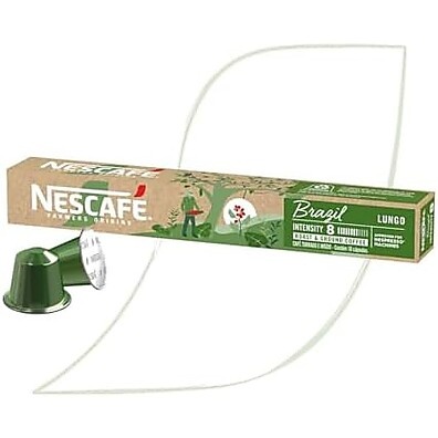 Café Nescafé Brazil Nespresso: 10 Cápsulas Intensas