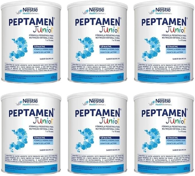 Nestle Peptamen Junior 400g 6 Unidades - Promoção