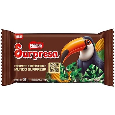 Surpresa Nestlé 20g: O Chocolate Divertido!