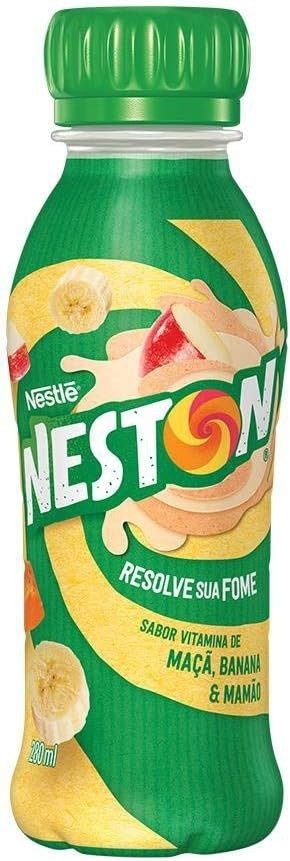 Neston Bebida Láctea Maçã Banana E Mamão 280Ml