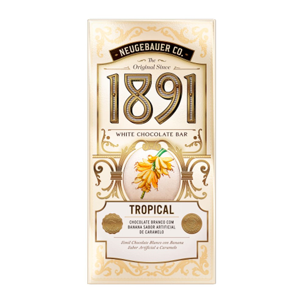 Neugebauer Tropical Branco: Sabor Exótico em 90g