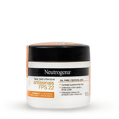 Neutrogena Intensive Antissinais: Hidratação + FPS 22