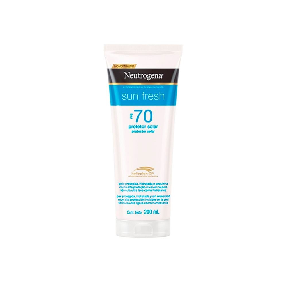Neutrogena Sun Fresh FPS 70: Proteção Solar Leve