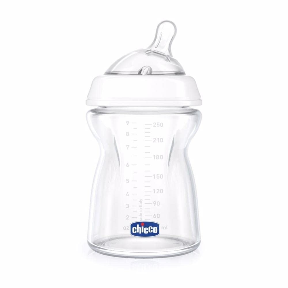 Mamadeira New Step Up Chicco - 250ml com Bico Natural e Silicone Aveludado