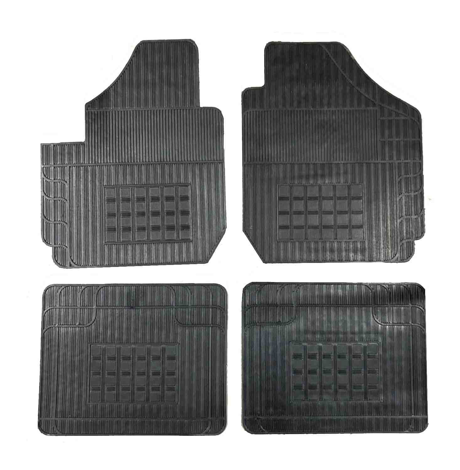 Tapete de Borracha Premium Eqmax para Honda New Fit (2015-2021) e HR-V (2015-2022)