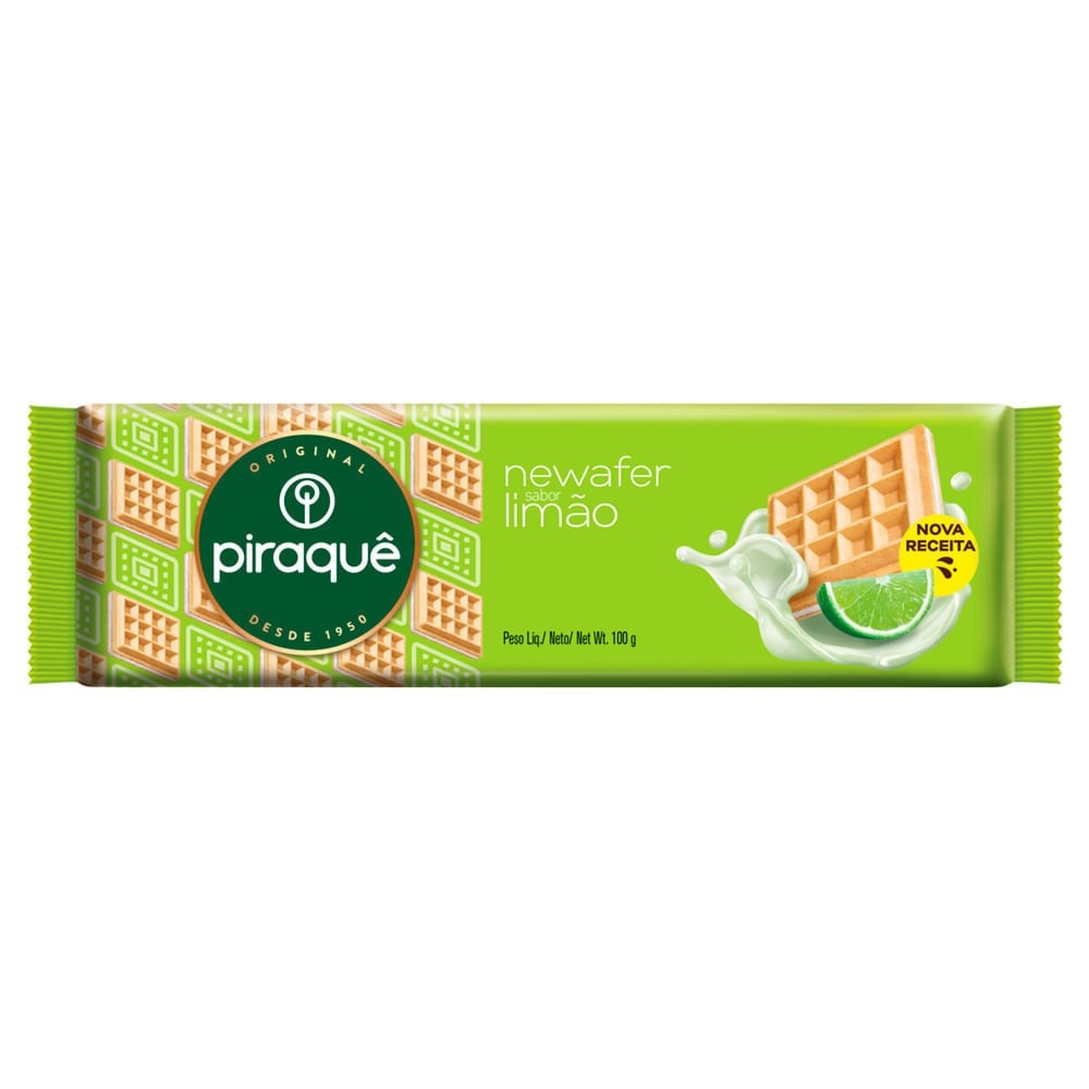 Newafer Limão Piraquê 100g: Leveza e Sabor!