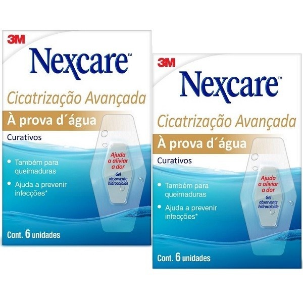 Nexcare Cicatrização Avançada: Kit com 12 Curativos