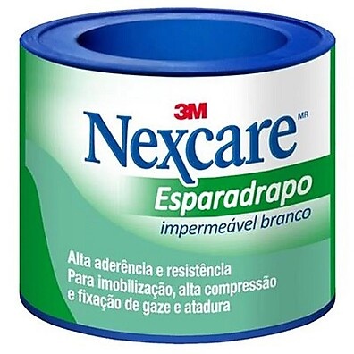 Nexcare Esparadrapo Impermeável: Fixação Segura!