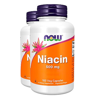 Niacina 500mg Now Foods – Energia e Bem-Estar em Cápsulas Vegetarianas
