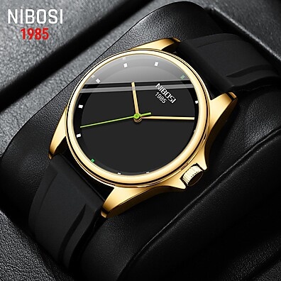 NIBOSI 2570: Elegância e Precisão no Seu Pulso