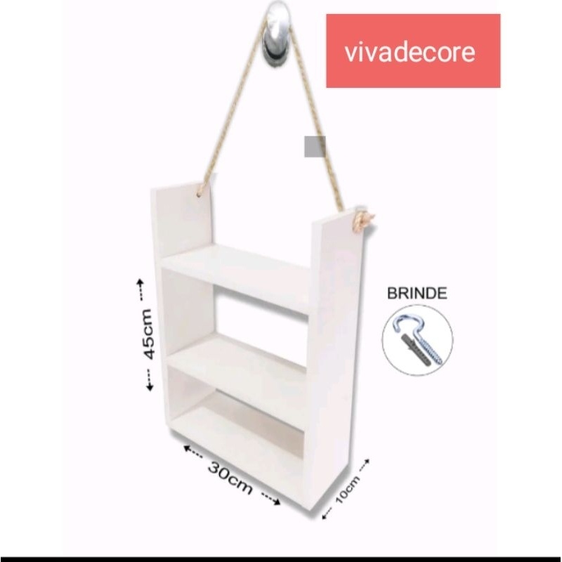 Nicho Decorativo com Corda Sisal: Organização e Estilo para seu Banheiro