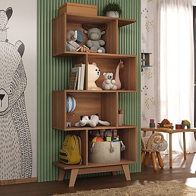 Nicho Infantil Nogal: Organize com Estilo!