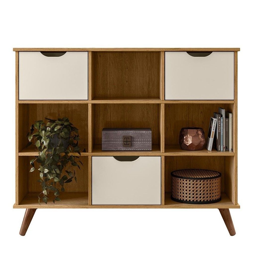 Nicho Retrô 3 Gavetas: Organize com Estilo!