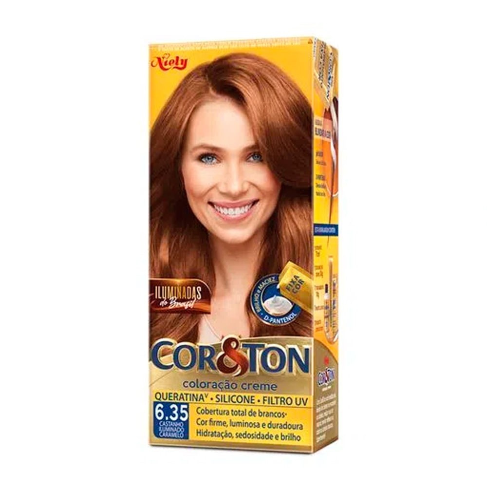 Niely Cor&Ton 6.35: Castanho Caramelo Radiante
