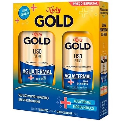 Niely Gold Liso Pleno: Cabelos Lisos e Radiantes