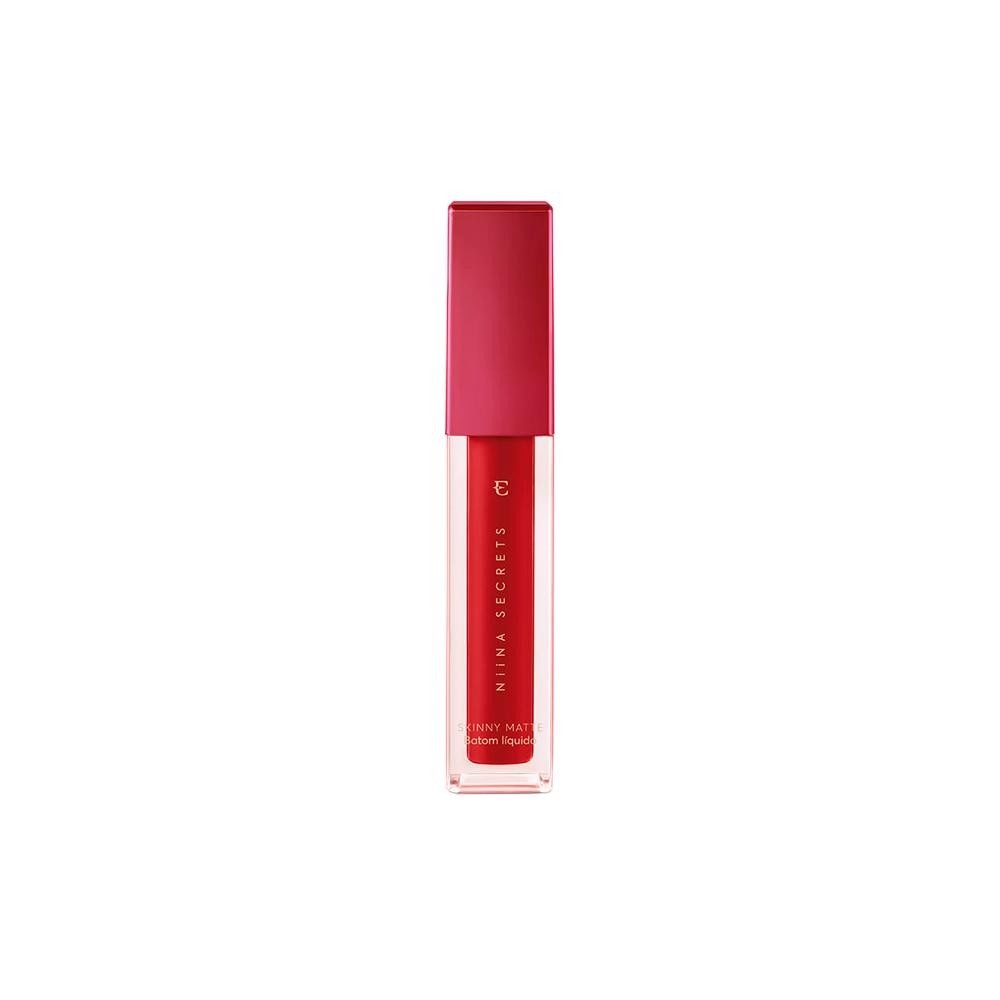 Niina Secrets Skinny Matte: Vermelho Hibisco 5ml