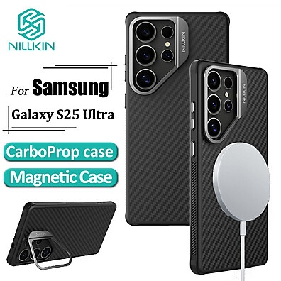 Nillkin CarboProp: Capa Ultra Resistente S25 Ultra