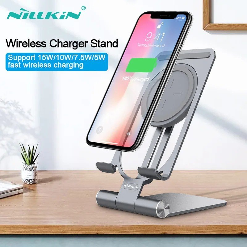 Nillkin Carregador Wireless: Base Ajustável e Rápida
