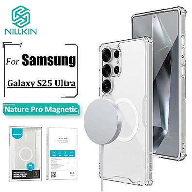 Nillkin Nature Pro: Capa Galaxy S25 Ultra Magnética