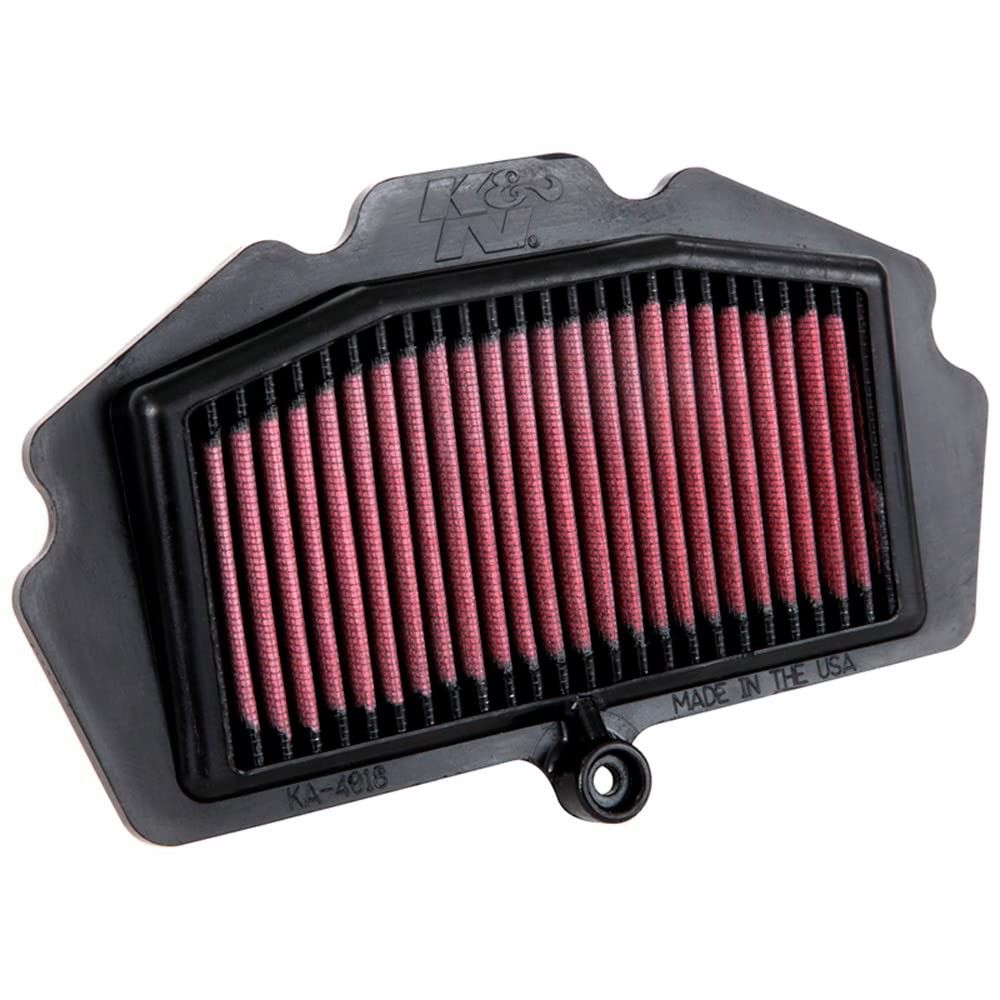 Filtro de Ar Esportivo K&N KA-4018: Potência e Economia para Ninja 400, Z400, ZX4-R e Ninja 500