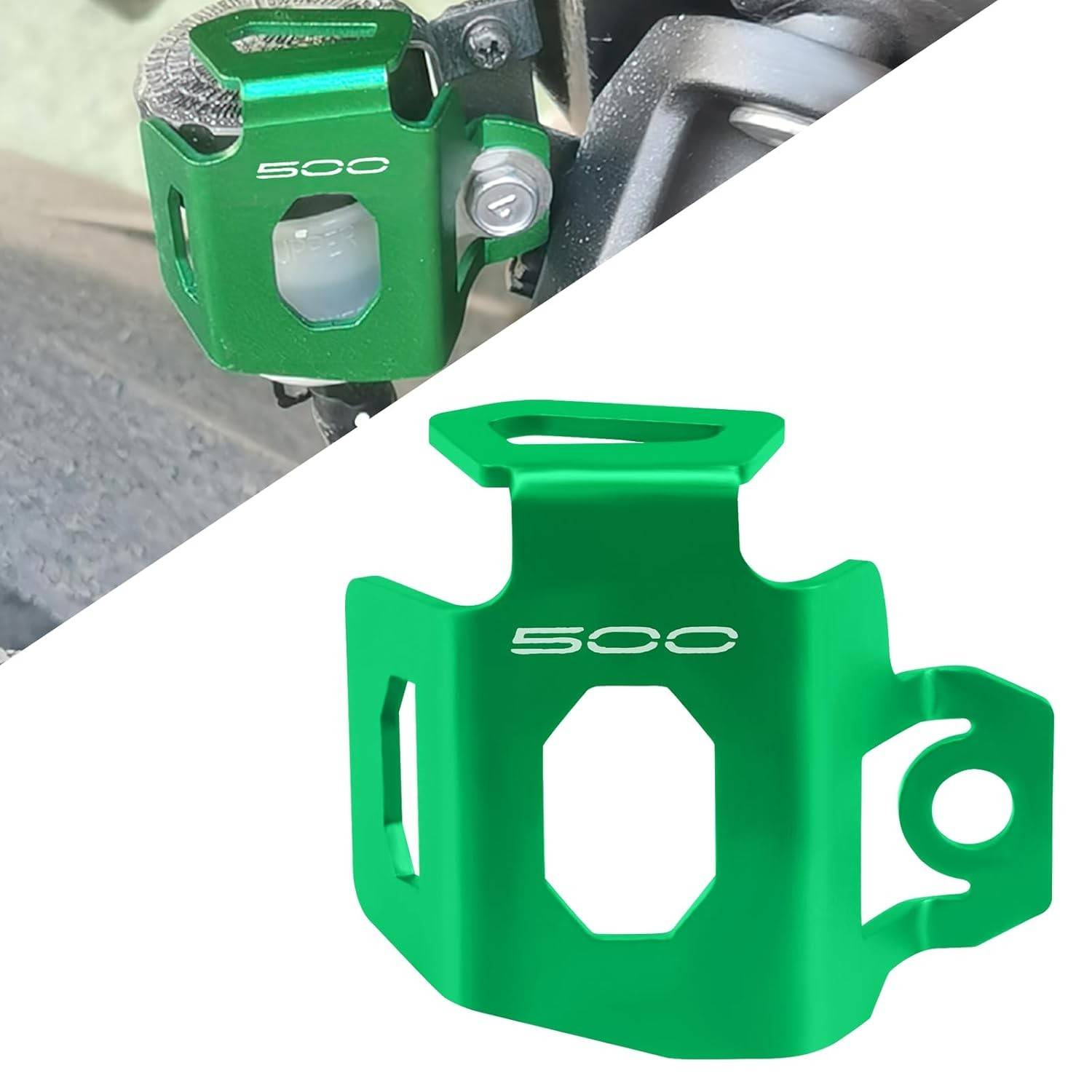 Capa Protetora Cilindro Mestre Freio Traseiro Kawasaki Ninja 500 Z500 (Verde)