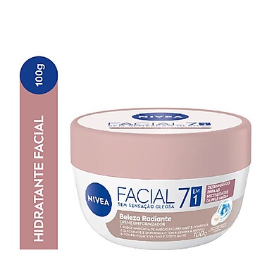 Nivea 7 Em 1: Hidratação Radiante para Pele Negra