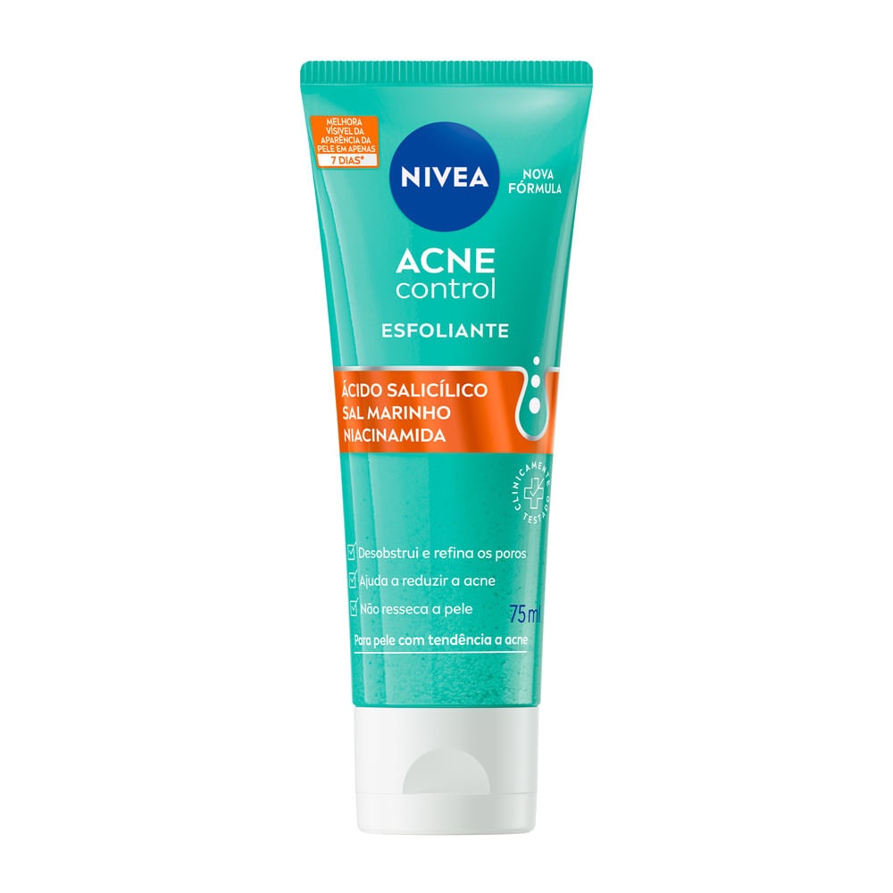 Nivea Acne Control: Esfolie e Livre-se da Acne!